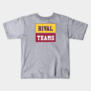 Rival Teams | LSU vs Arkansas Kids T-Shirt